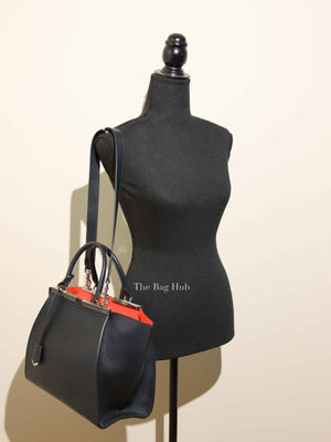 Fendi Black Leather 3Jours Tote Bag