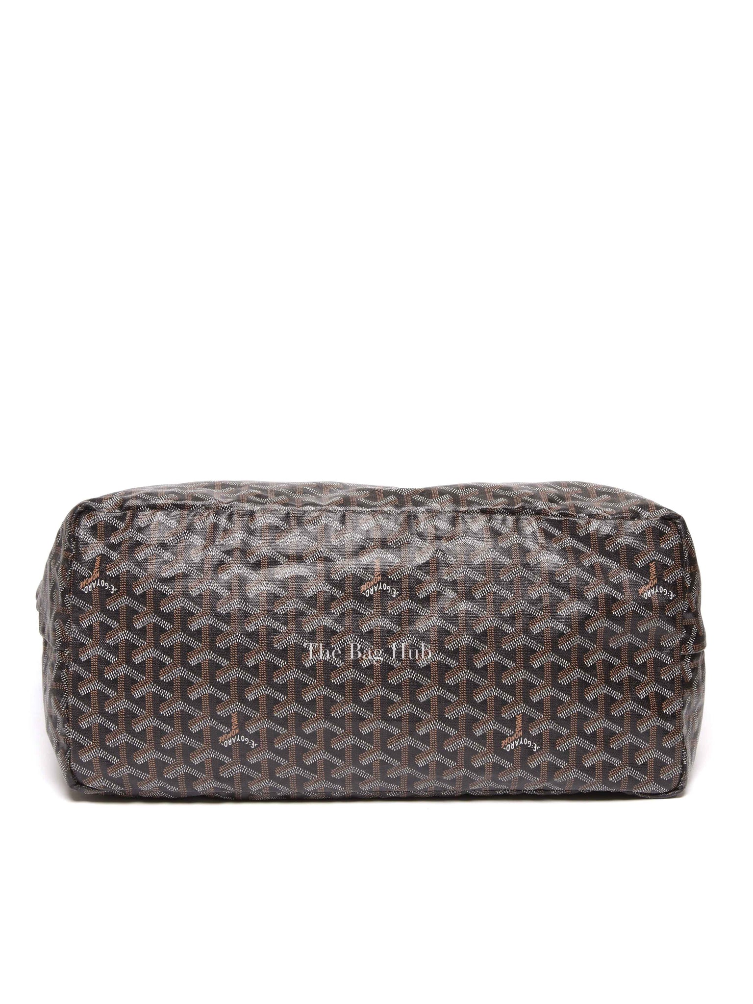 Goyard Black Goyardine Saint Louis GM Tote Bag