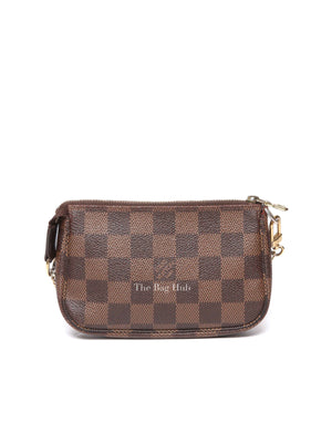Louis Vuitton Damier Ebene Canvas Mini Pochette Accessoires