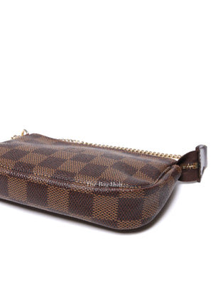 Louis Vuitton Damier Ebene Canvas Mini Pochette Accessoires