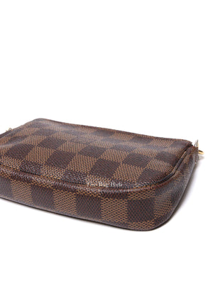 Louis Vuitton Damier Ebene Canvas Mini Pochette Accessoires