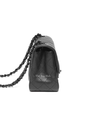 Chanel So Black Quilted Leather Classic Square Mini Flap Bag