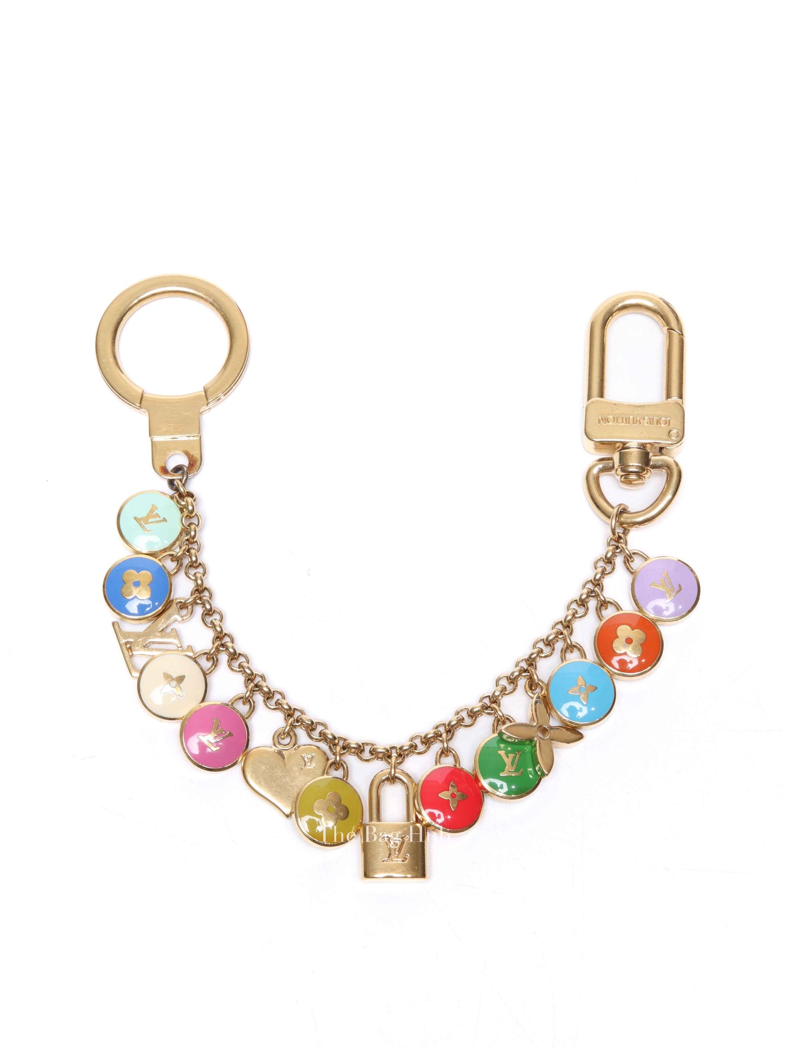 Louis Vuitton Multicolor Resin Pastilles Bag Charm and Key Holder