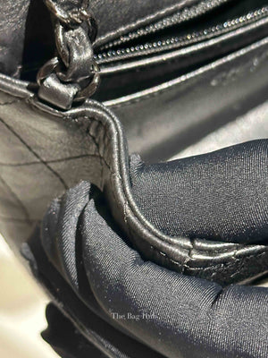 Chanel So Black Quilted Leather Classic Square Mini Flap Bag