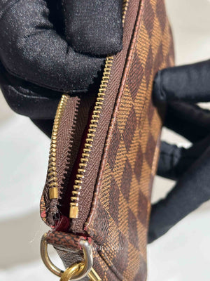 Louis Vuitton Damier Ebene Canvas Mini Pochette Accessoires