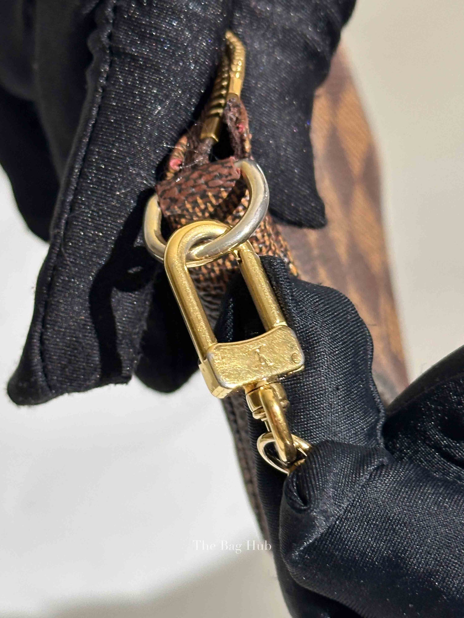 Louis Vuitton Damier Ebene Canvas Mini Pochette Accessoires