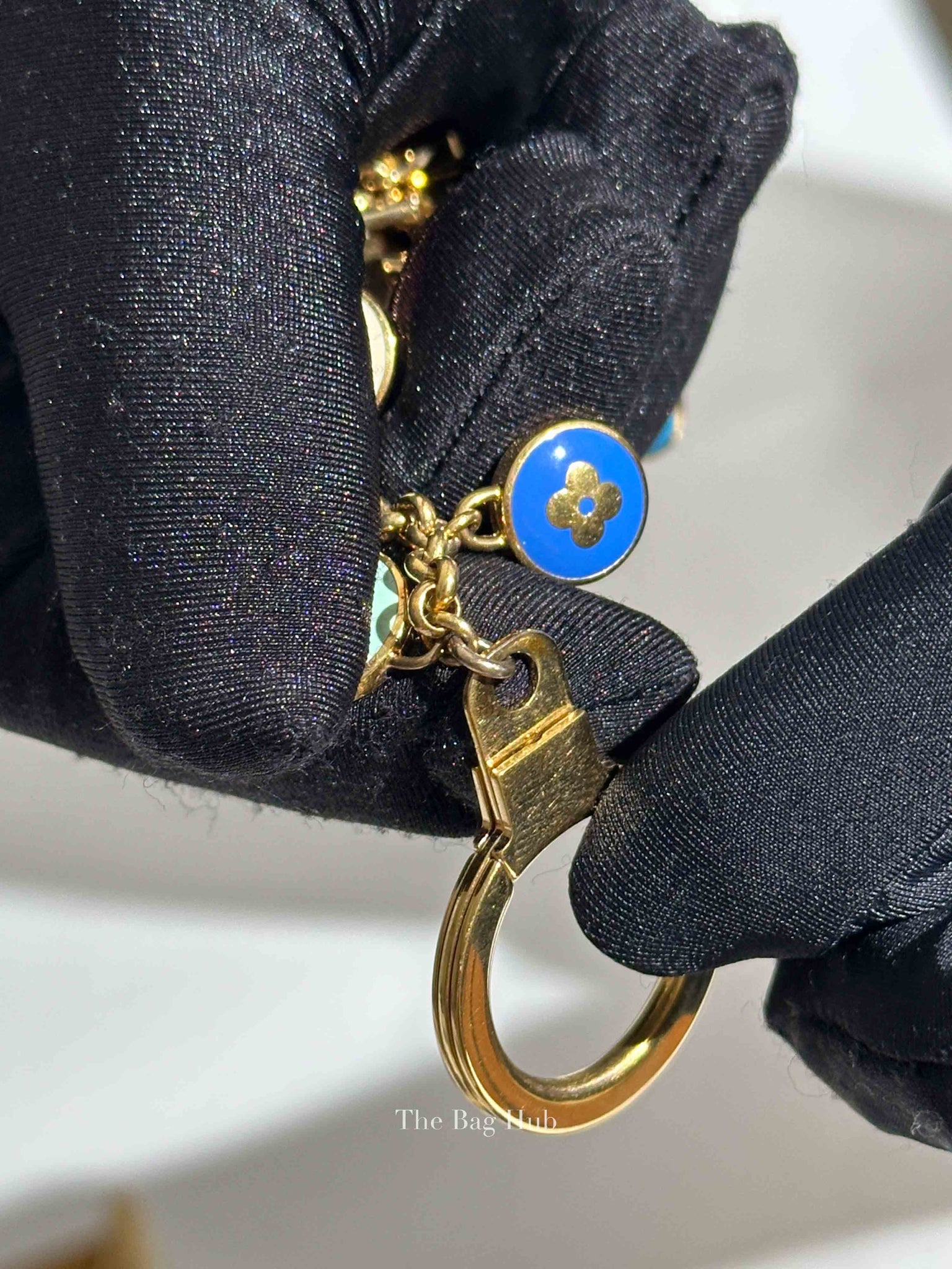 Louis Vuitton Multicolor Resin Pastilles Bag Charm and Key Holder
