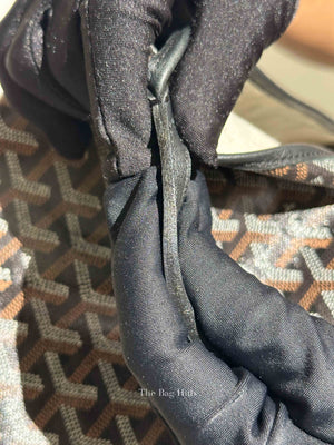 Goyard Black Goyardine Saint Louis GM Tote Bag