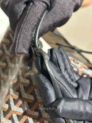 Goyard Black Goyardine Saint Louis GM Tote Bag