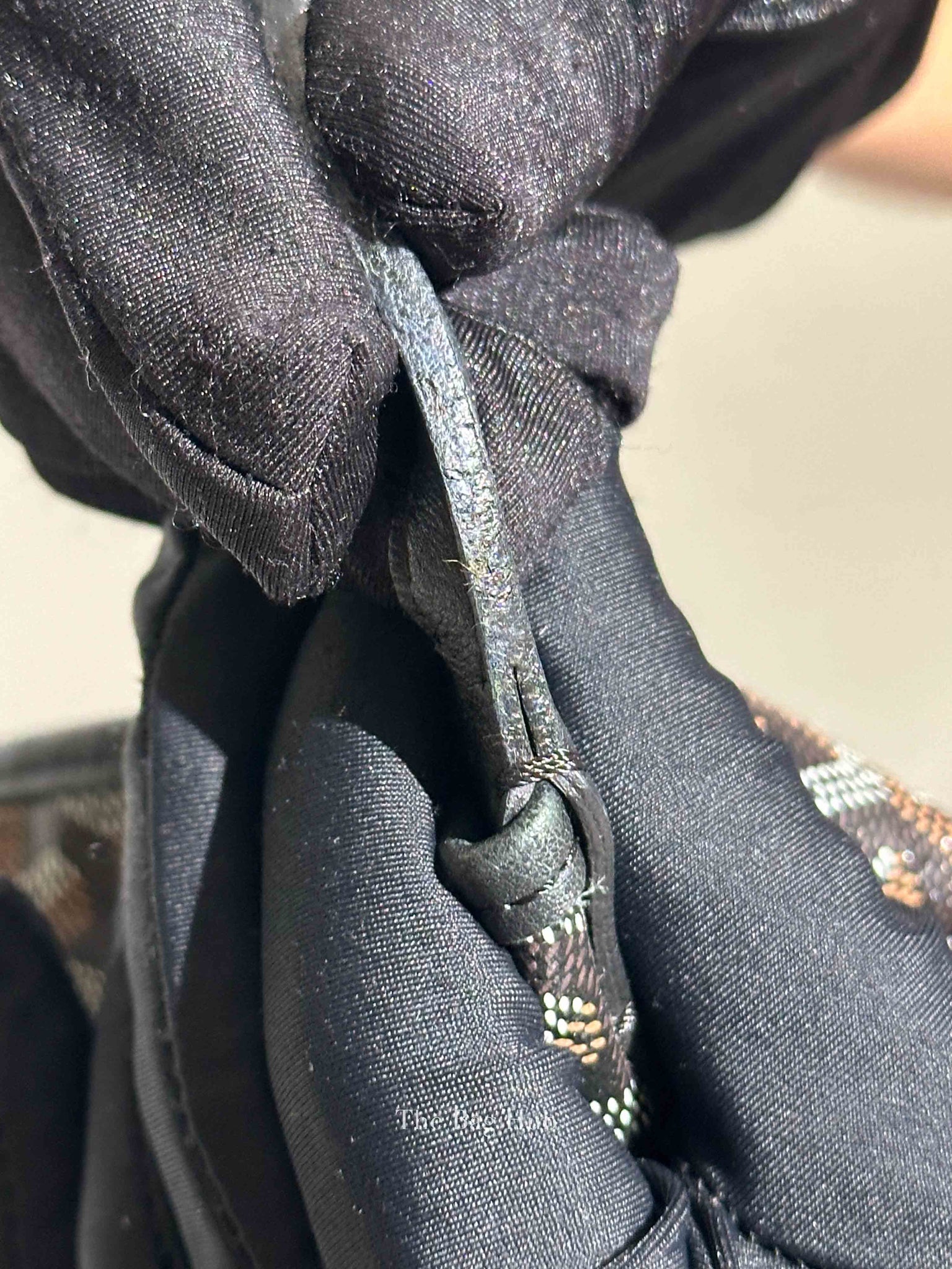 Goyard Black Goyardine Saint Louis GM Tote Bag
