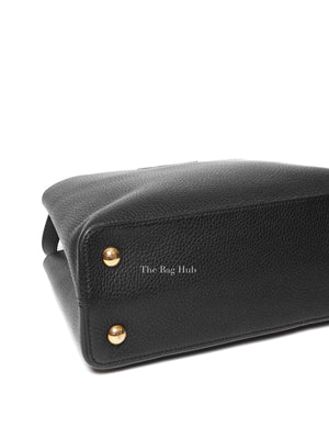 Louis Vuitton Noir Capucines MM Shoulder Bag