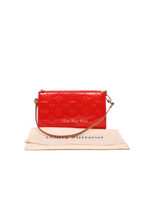 Louis Vuitton Red Vernis Lexington Pochette