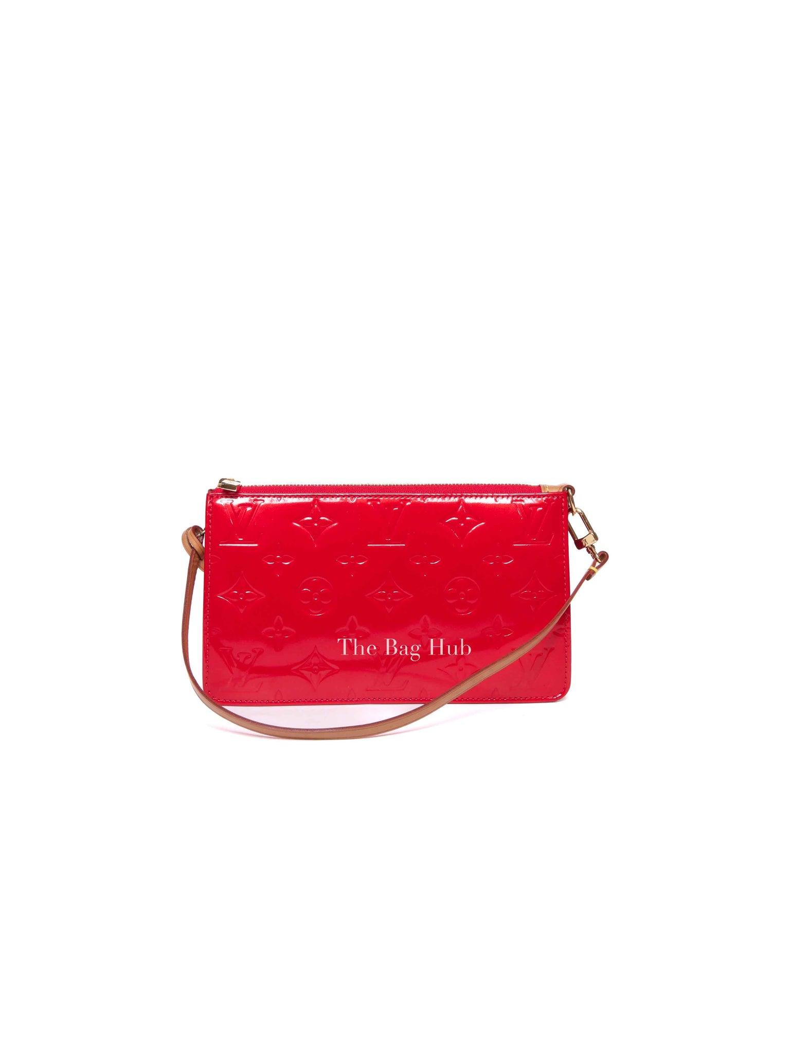 Louis Vuitton Red Vernis Lexington Pochette