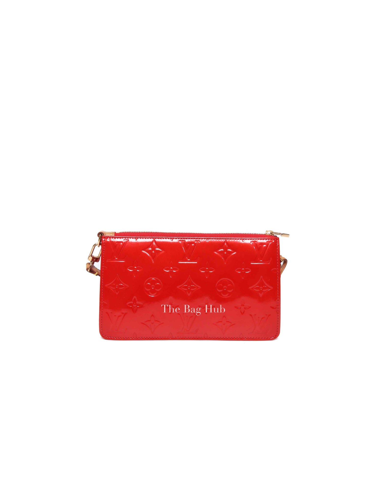Louis Vuitton Red Vernis Lexington Pochette