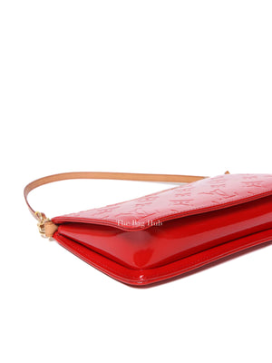 Louis Vuitton Red Vernis Lexington Pochette