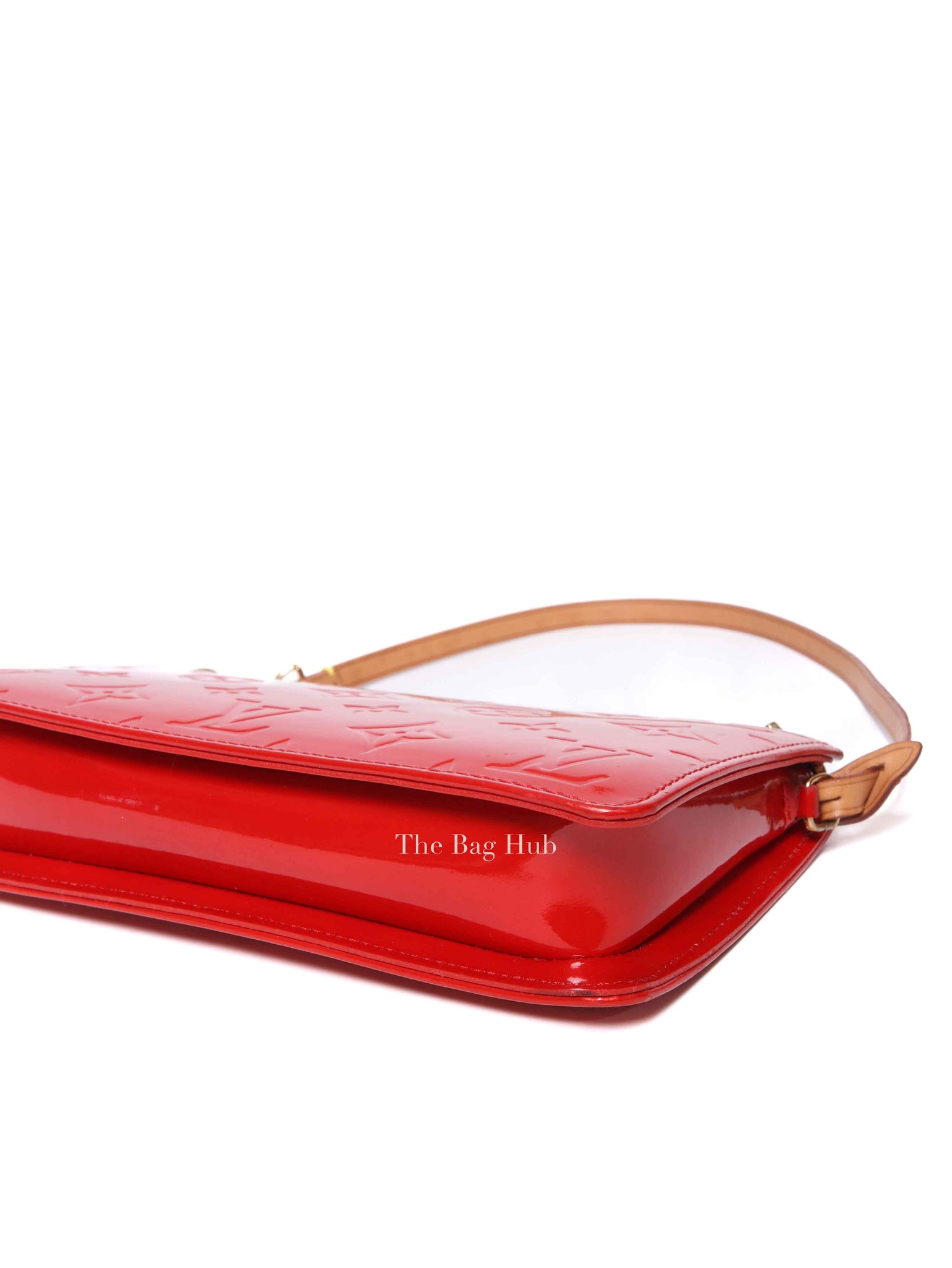 Louis Vuitton Red Vernis Lexington Pochette