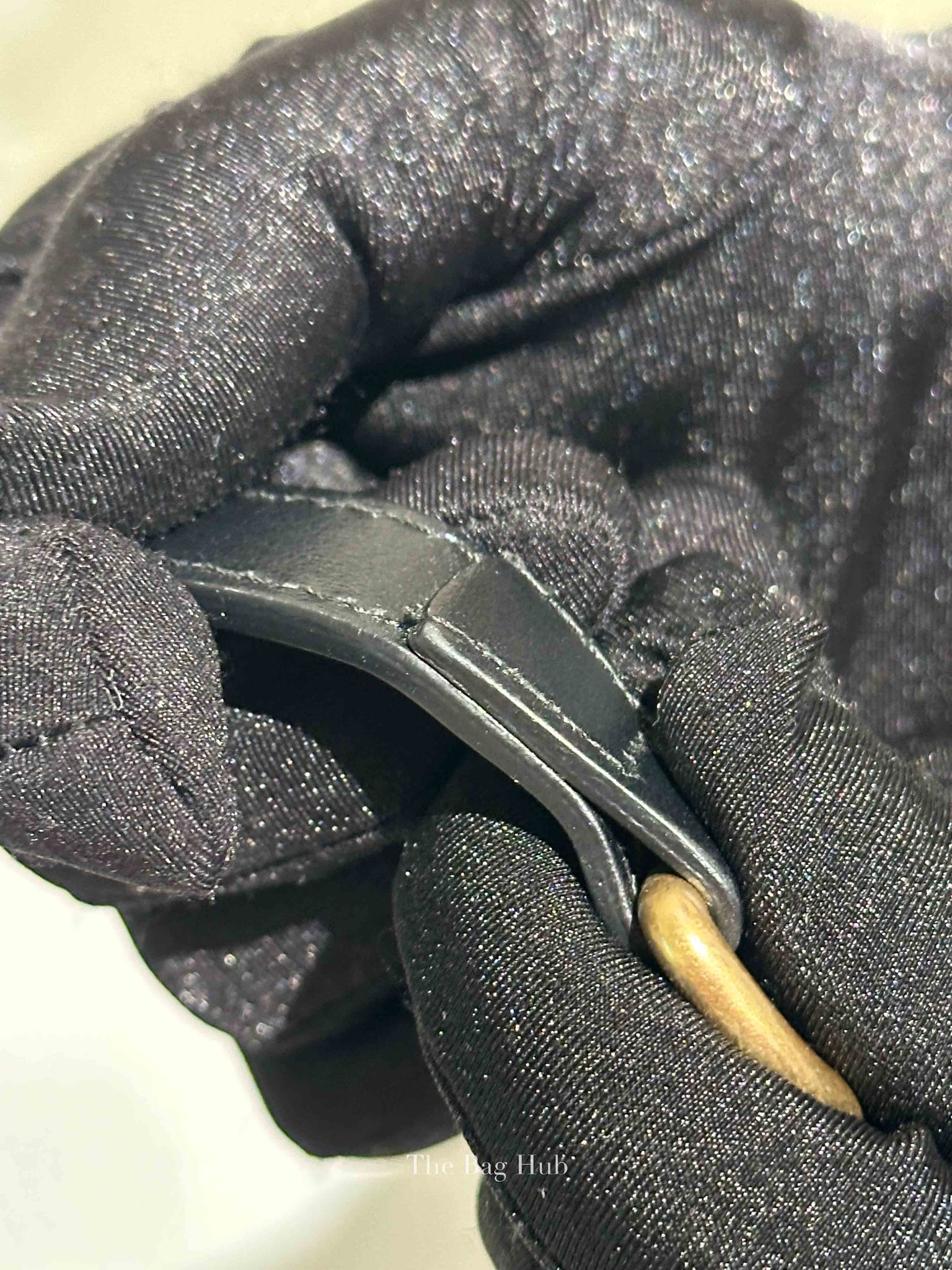 Gucci Black Leather GG Marmont Small Camera Bag