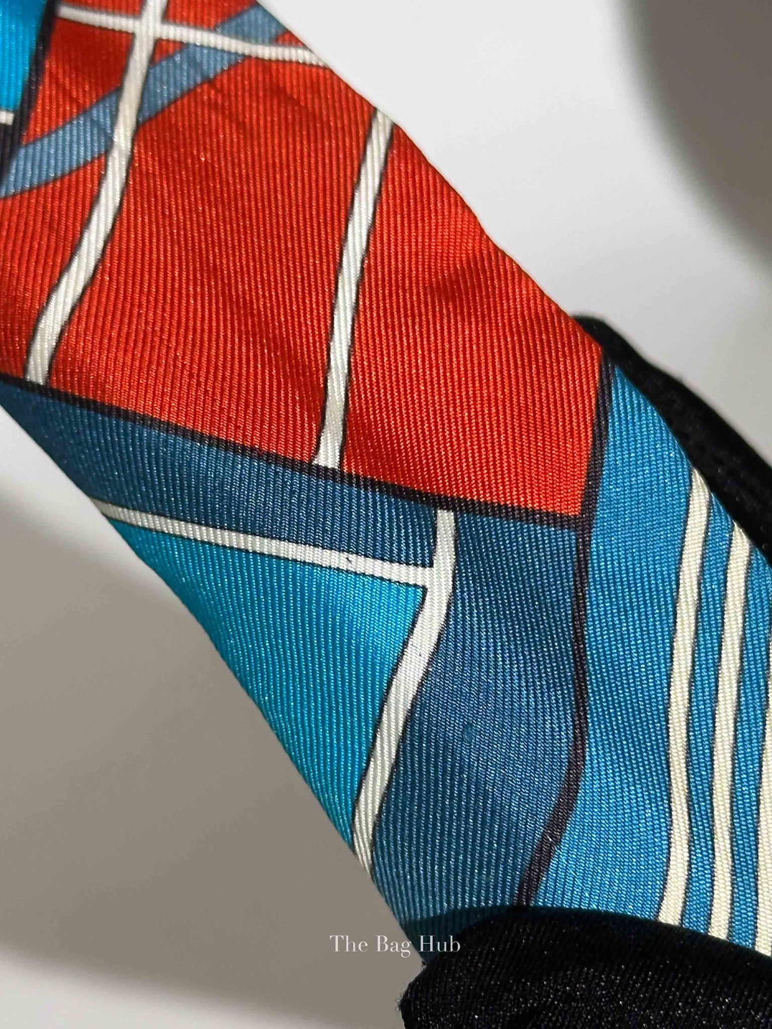 Hermes Blue Sportif Silk Twilly