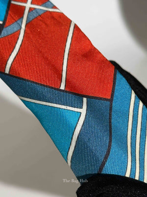 Hermes Blue Sportif Silk Twilly