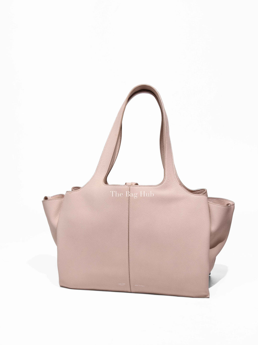 Celine Powder Baby Grained Calfskin Small Tri-Fold Bag