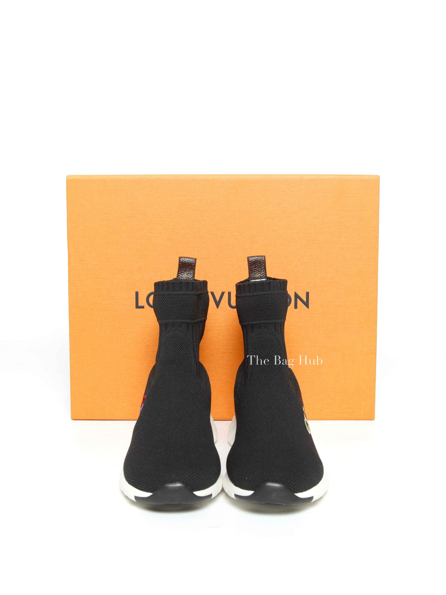 Louis Vuitton Black Technical Fabric Aftergame Sneakers Size 36.5