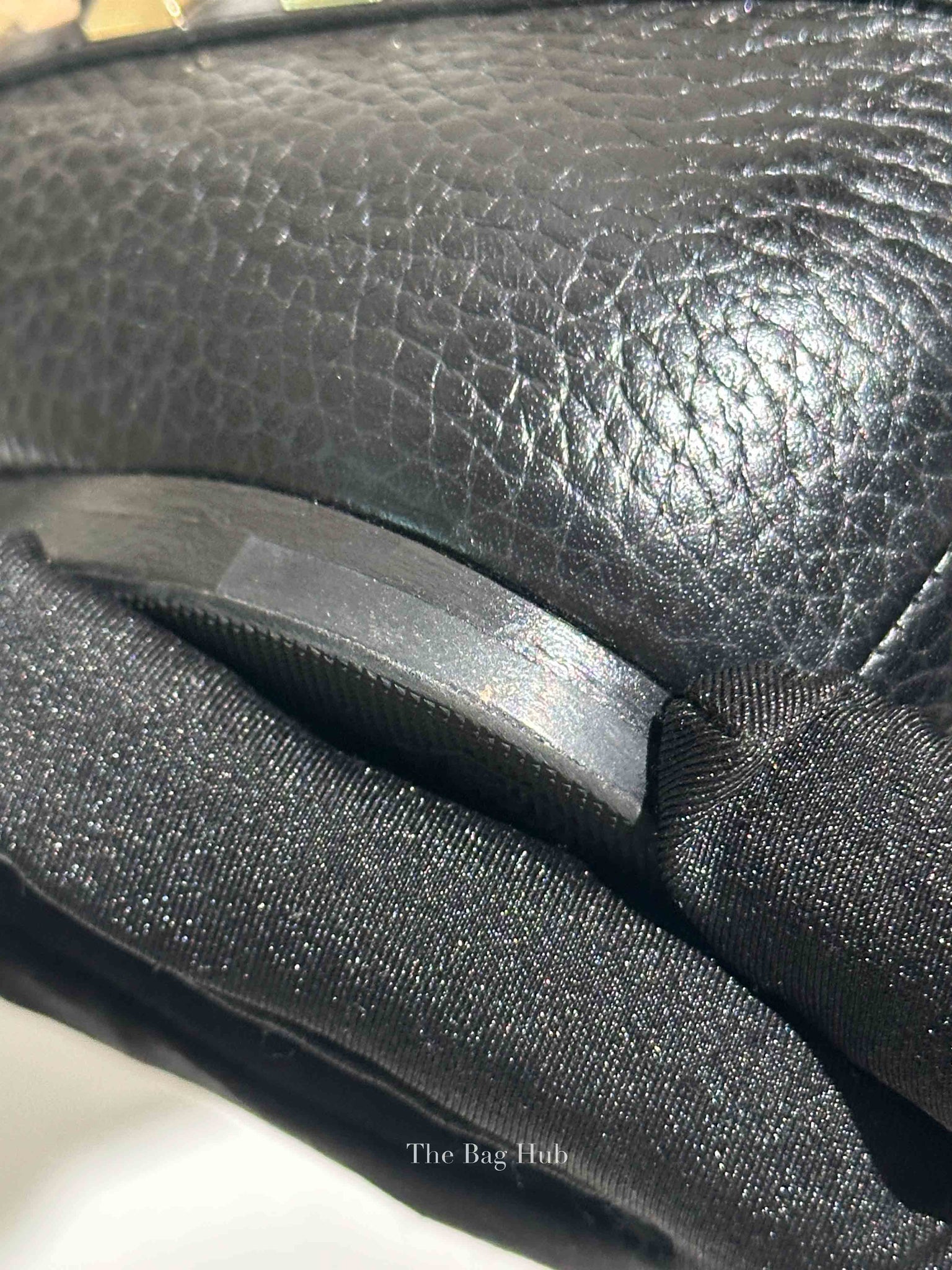 Valentino Black Leather Rockstud Ankle-Strap Ballet Flats Size 35