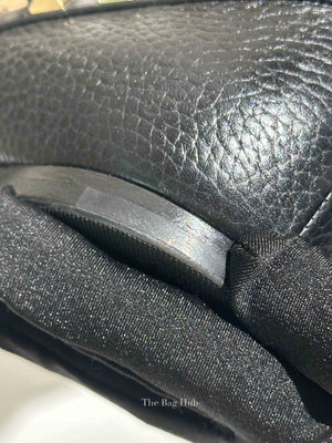 Valentino Black Leather Rockstud Ankle-Strap Ballet Flats Size 35