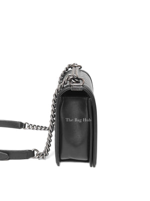 Chanel Black Calfskin Large Le Boy RHW