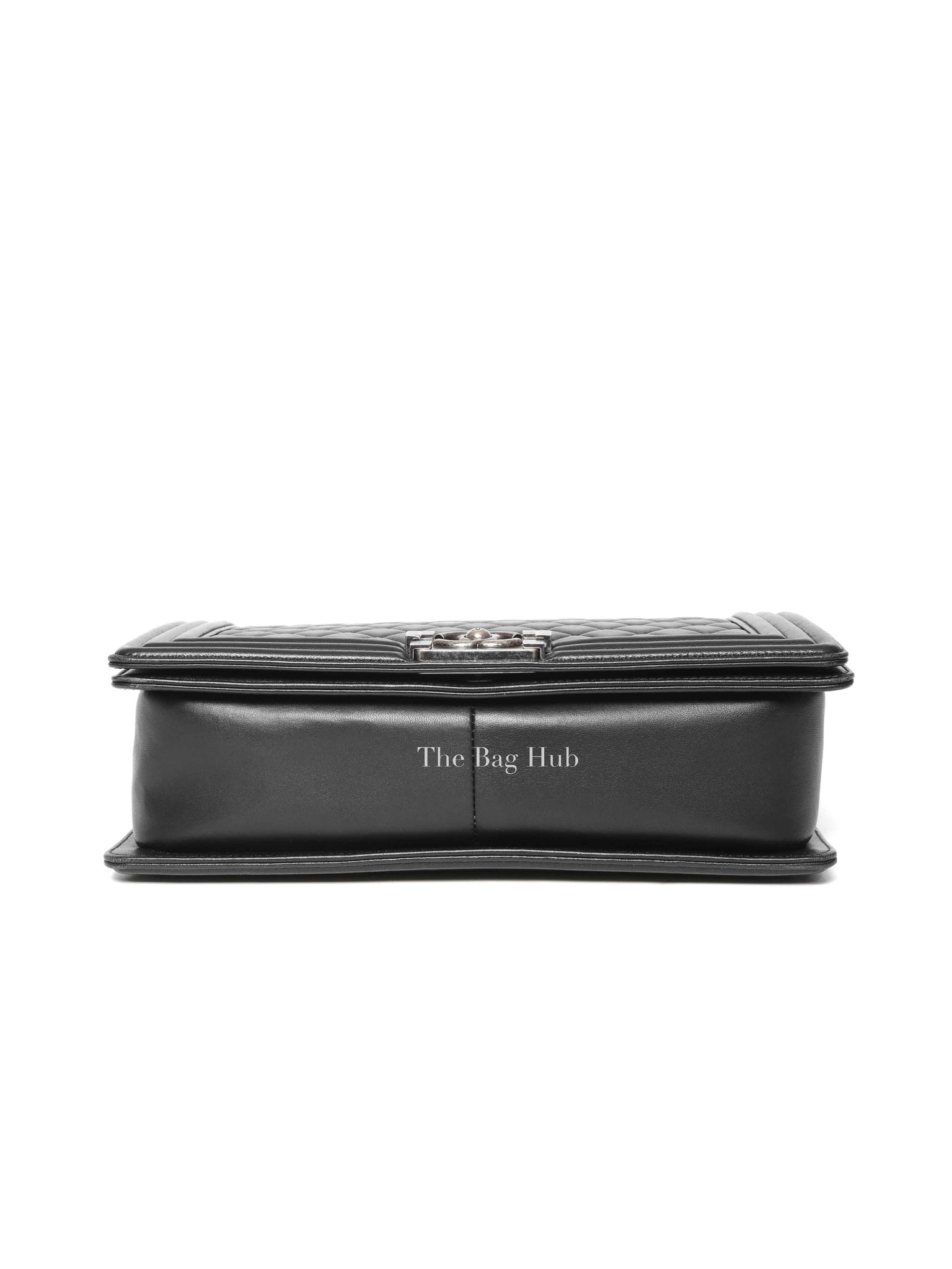Chanel Black Calfskin Large Le Boy RHW