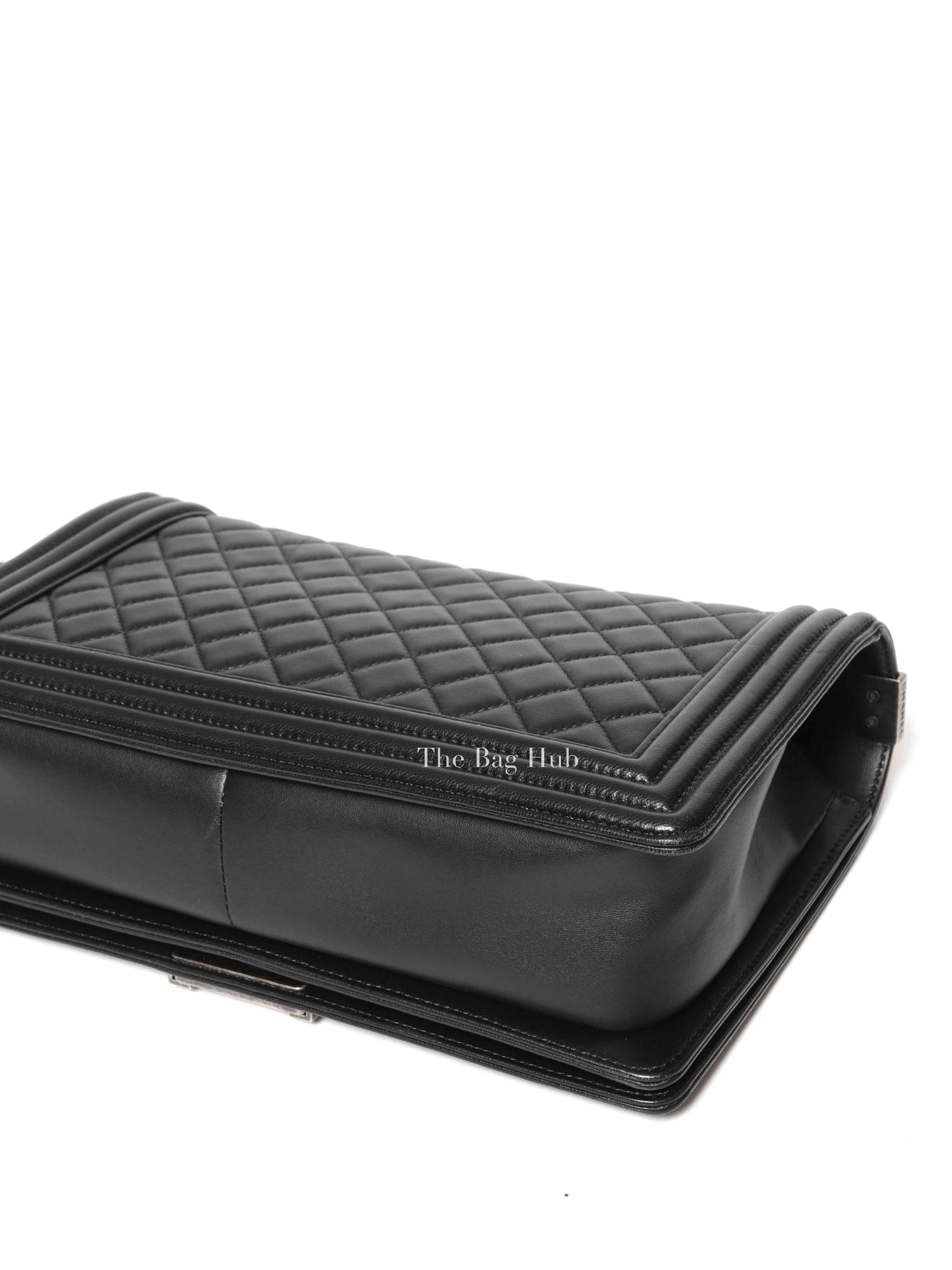 Chanel Black Calfskin Large Le Boy RHW