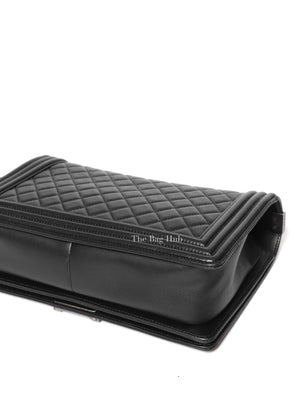 Chanel Black Calfskin Large Le Boy RHW