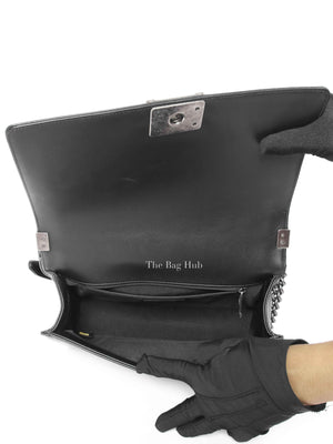 Chanel Black Calfskin Large Le Boy RHW