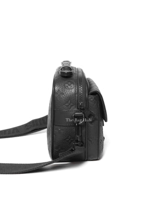 Louis Vuitton Black Taurillon S Lock Messenger Bag