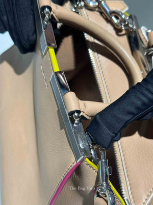 Fendi Beige Vitello Dolce Mini 3Jours Tote