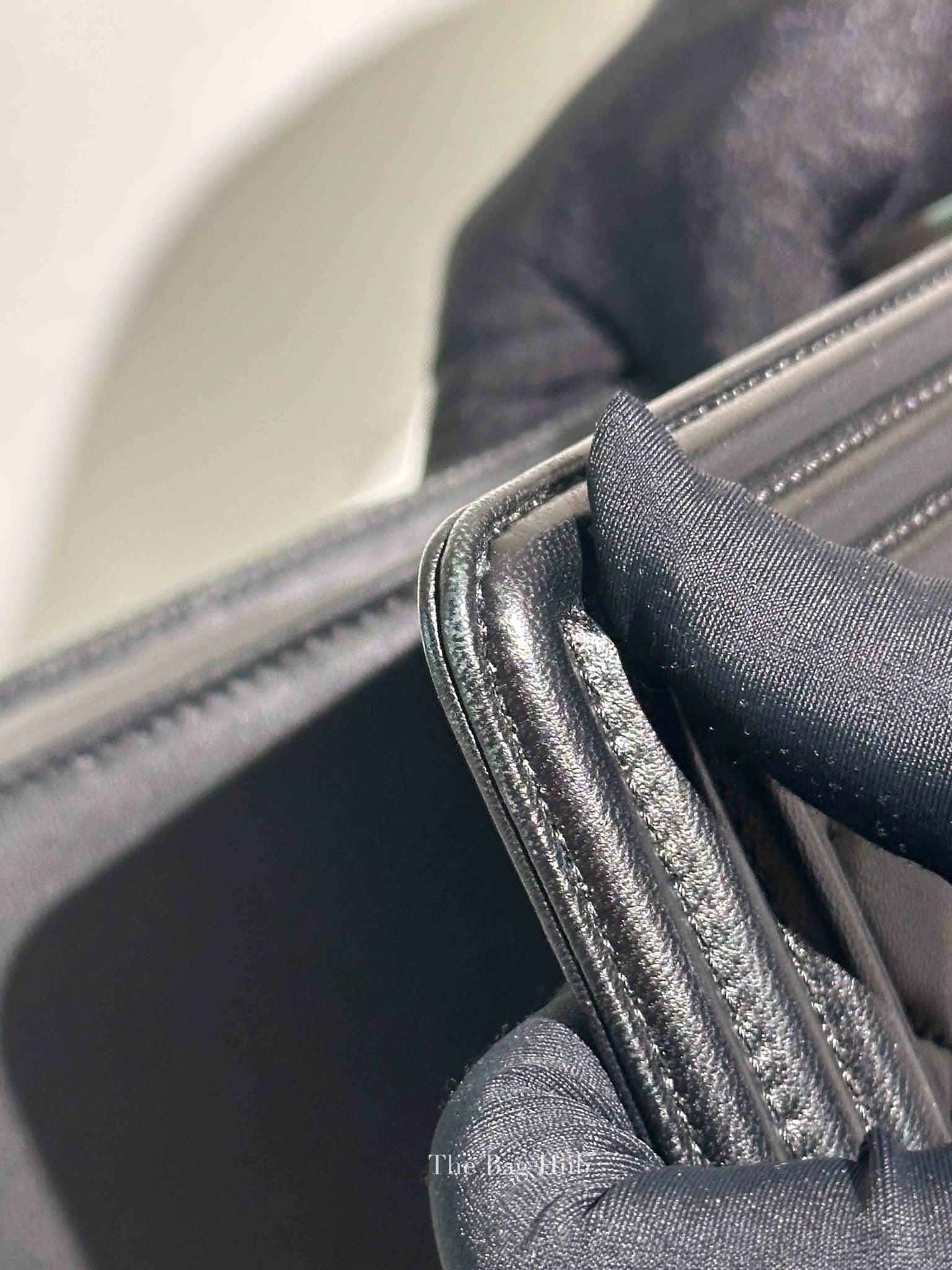 Chanel Black Calfskin Large Le Boy RHW