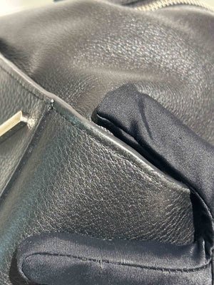 Loewe Black Leather Small Hammock Shoulder Bag