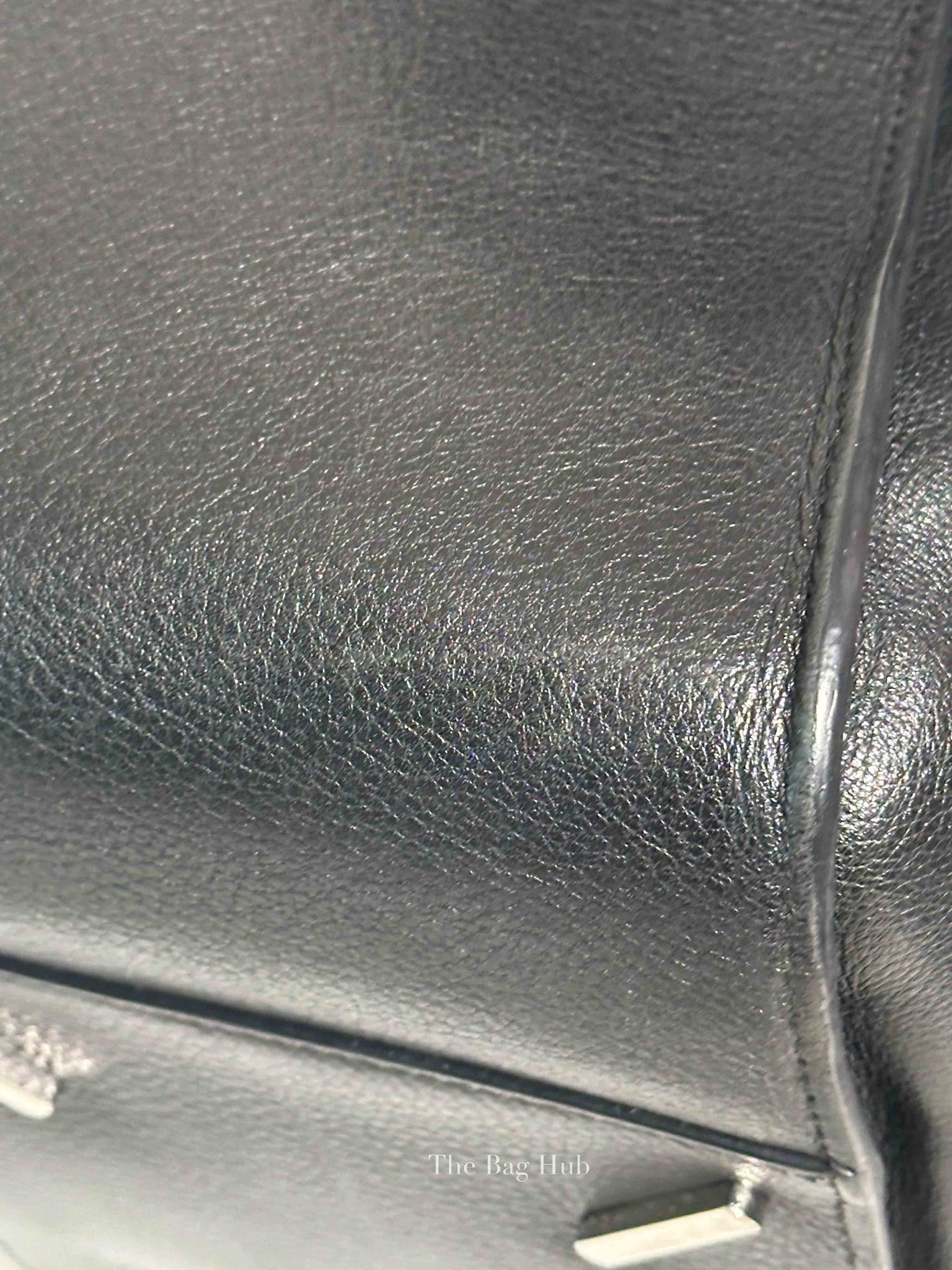 Loewe Black Leather Small Hammock Shoulder Bag