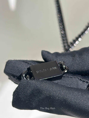Saint Laurent Black Patent Monogramme Medium Kate Shoulder Bag BHW