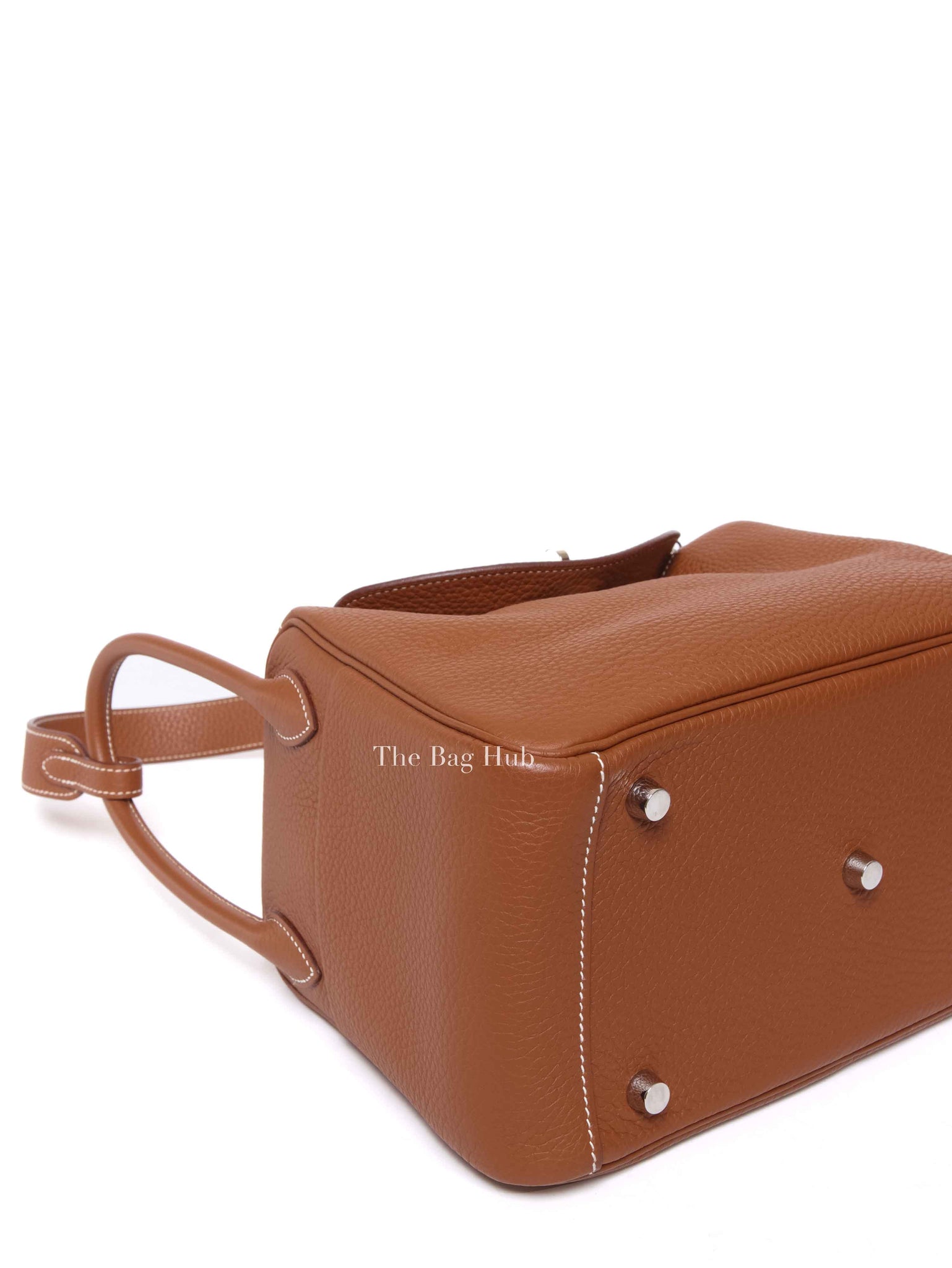 Hermes Gold Taurillon Clemence Lindy 26 PHW