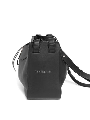 Loewe Black Leather Small Hammock Bag
