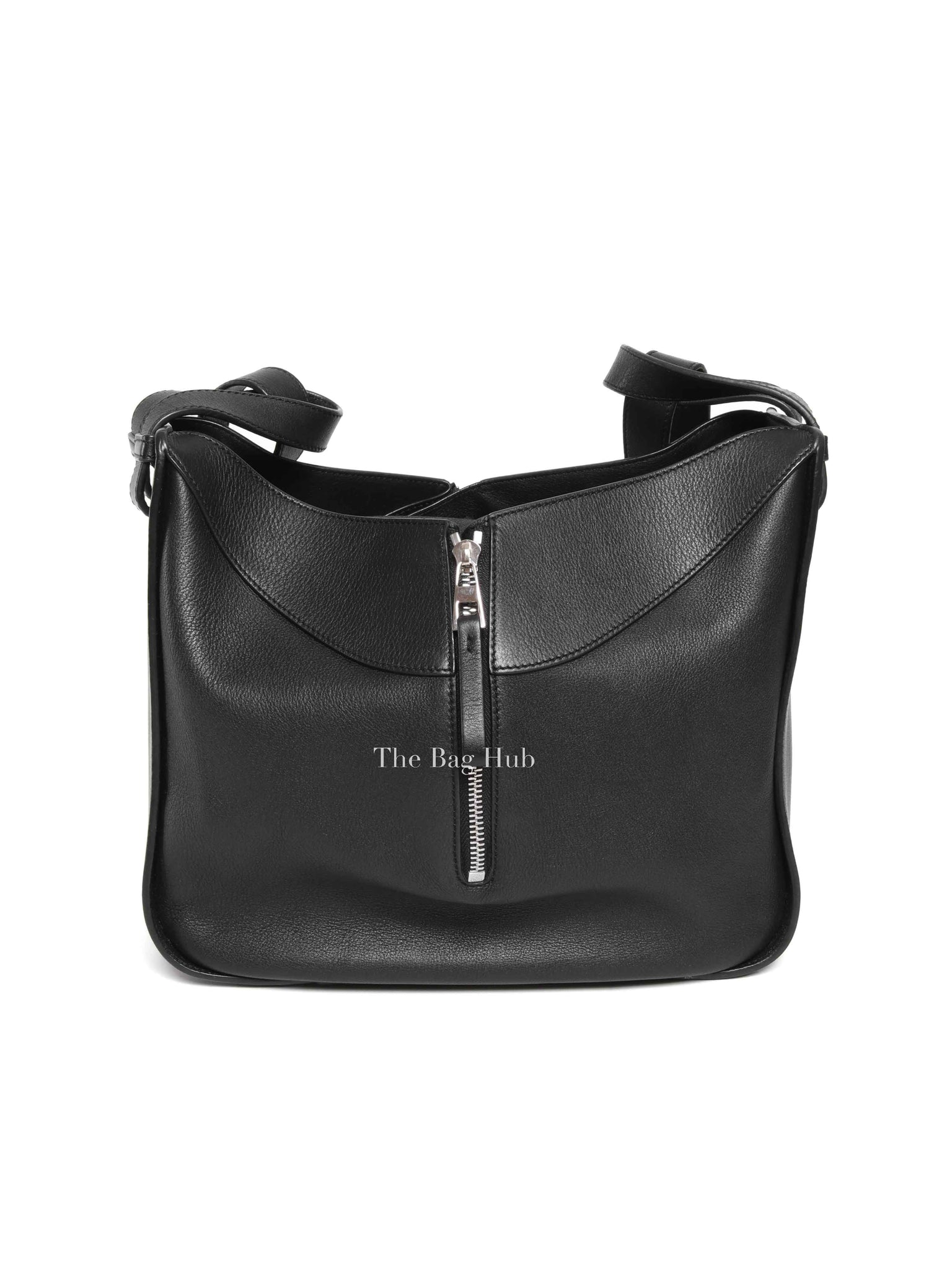 Loewe Black Leather Small Hammock Bag