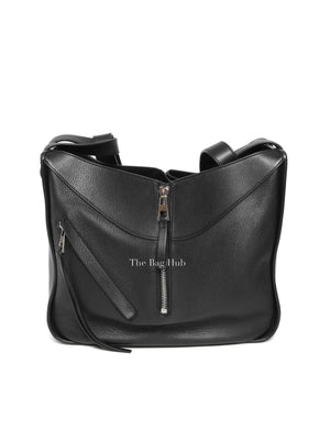 Loewe Black Leather Small Hammock Bag