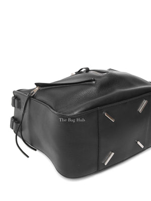 Loewe Black Leather Small Hammock Bag