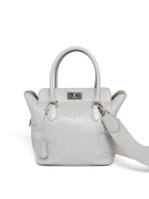 Hermes Gris Pearl Evercolor Toolbox 20 PHW