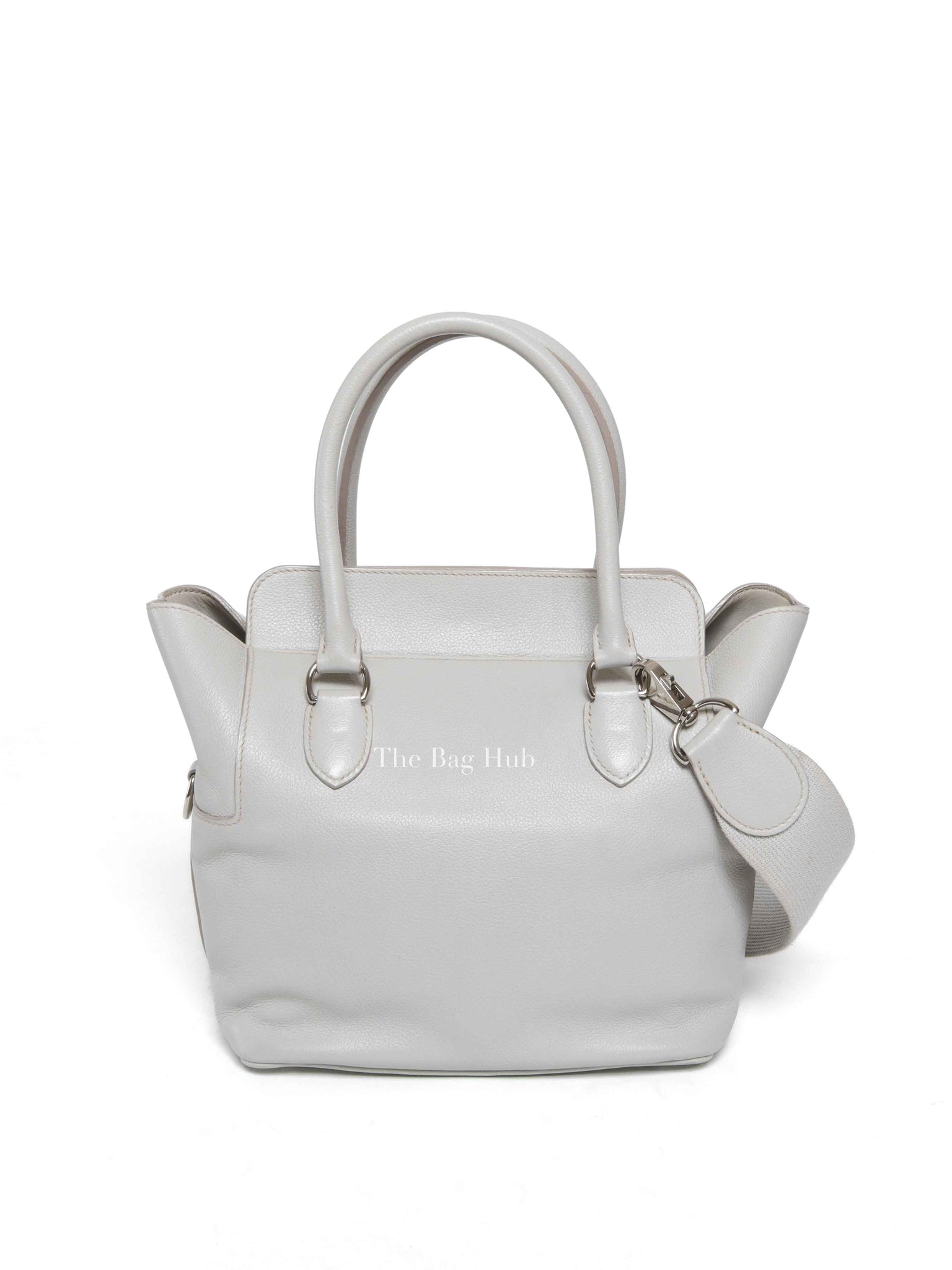 Hermes Gris Pearl Evercolor Toolbox 20 PHW