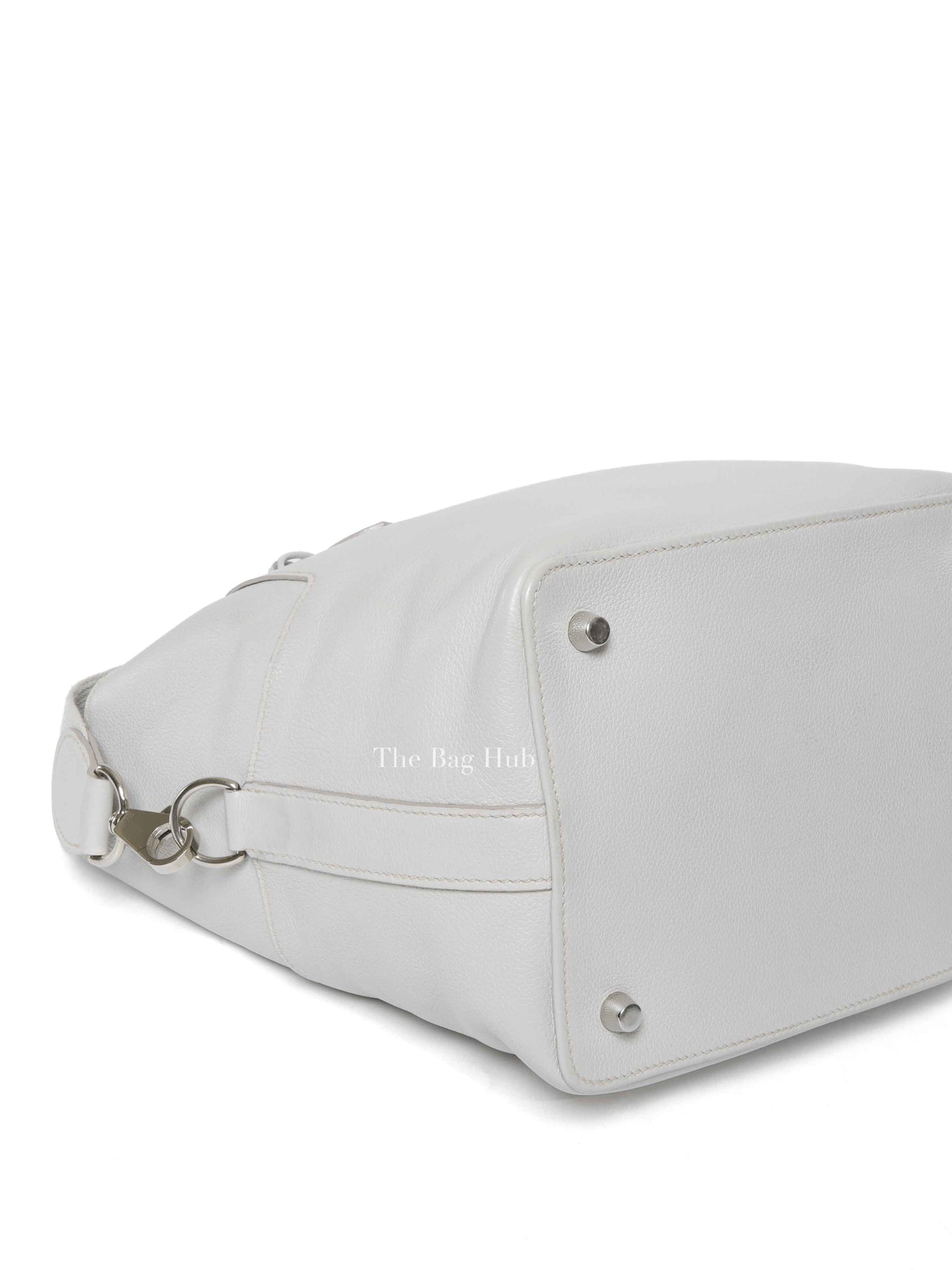 Hermes Gris Pearl Evercolor Toolbox 20 PHW