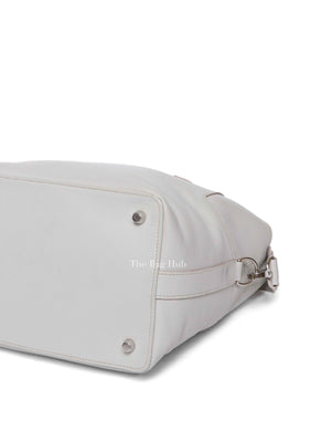 Hermes Gris Pearl Evercolor Toolbox 20 PHW