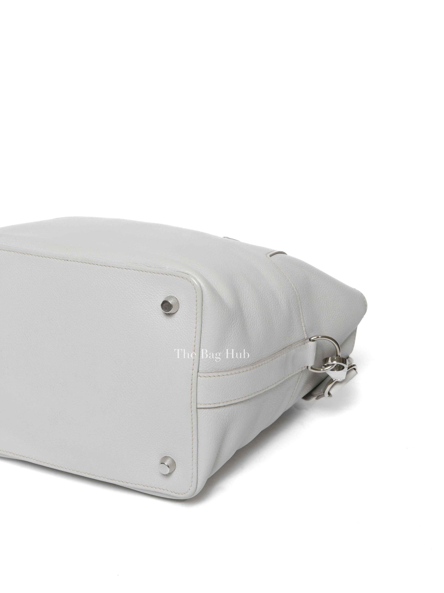 Hermes Gris Pearl Evercolor Toolbox 20 PHW