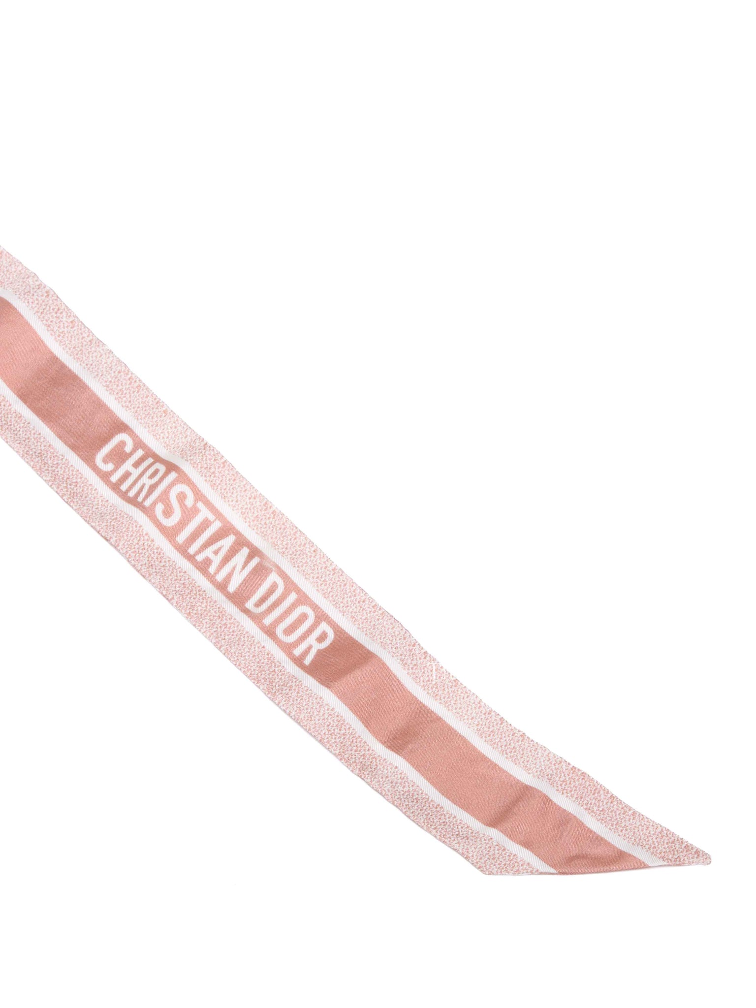 Dior Pink/Ivory Toile de Jouy Sauvage Mitzah Scarf Twill
