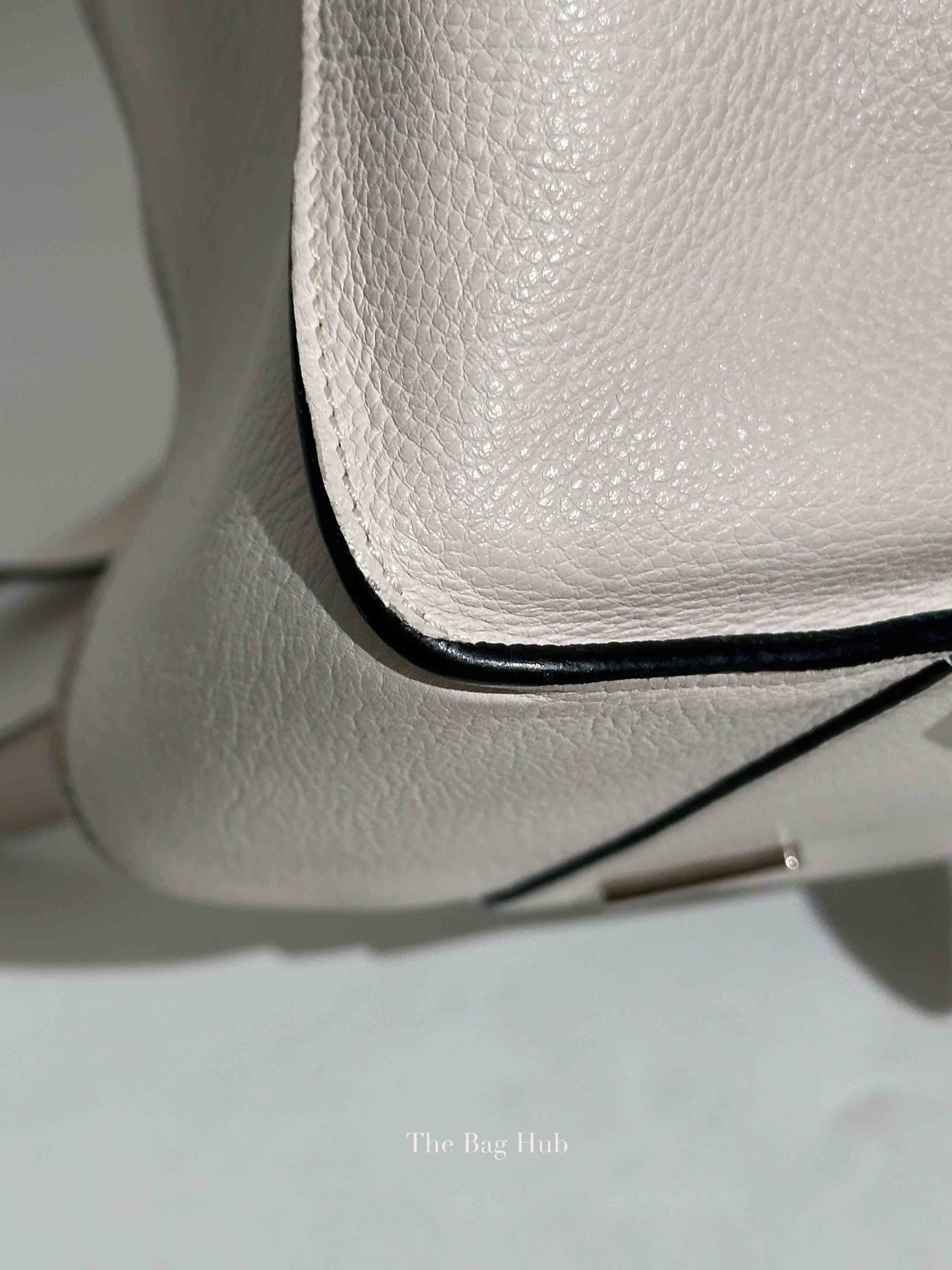 Loewe White Leather Small Hammock Shoulder Bag